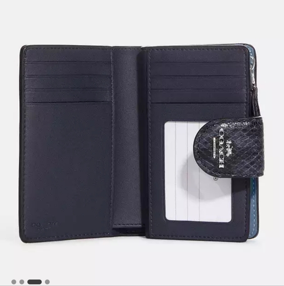 Coach Medium Corner Zip Wallet in Colorblock - Picture 11 of 14